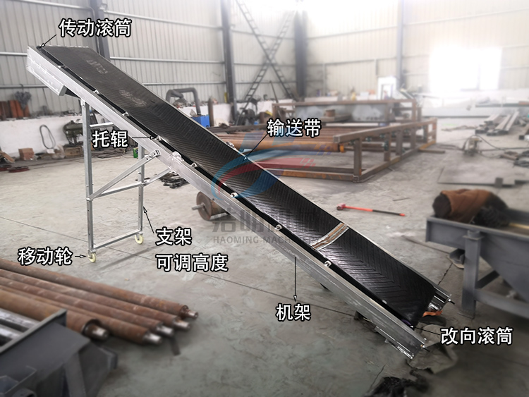 折疊皮（pí）帶輸送機結構
