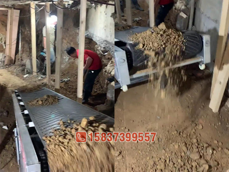 建（jiàn）築垃圾皮帶輸送機