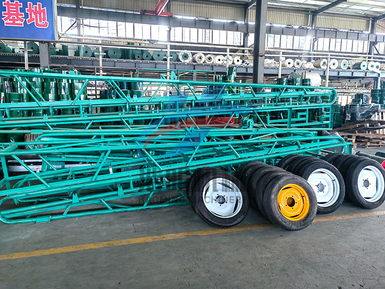 發貨時將輸送（sòng）機（jī）拆開